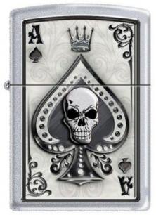 Brichetă Zippo Ace Skull Card 4858