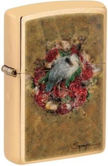 Brichetă Zippo Spazuk Bird and Roses 48329