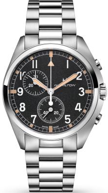 Ceas Hamilton Khaki Aviation Pilot Pioneer Quartz Chronograph H76522131