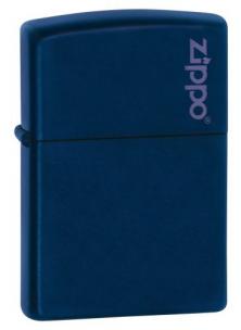 Brichetă Zippo Navy Blue Matte Logo Zippo 239ZL