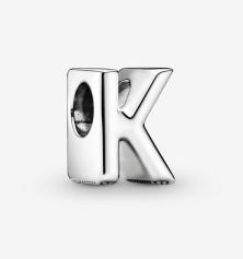 Şirag de mărgele Letter K Alphabet Charm 797465