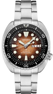 Ceas Seiko SRPH55J Prospex Brown King Turtle Shell U.S. Special Edition Oceanic Society 