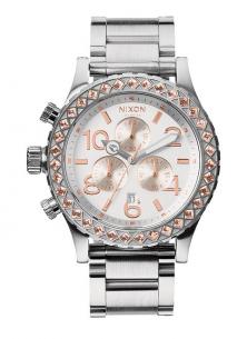 Ceas Nixon 42-20 Chrono Silver/Champagne/Crystal A037 1519