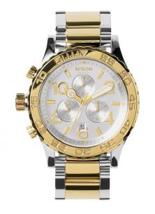 Ceas Nixon 42-20 Chrono Silver/Champagne/Gold A037 1431