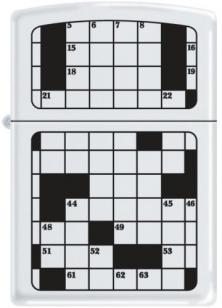 Brichetă Zippo Crossword Puzzle 9205