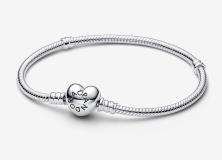 Brăţară Pandora Moments Heart & Snake 590719-19