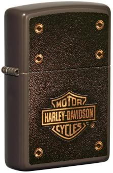 Brichetă Zippo Harley Davidson Leather Design 49466