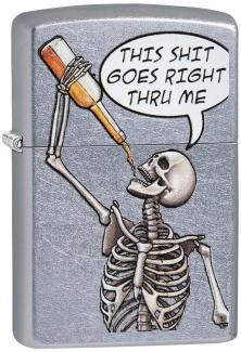 Brichetă Zippo Drinking Skeleton 29613