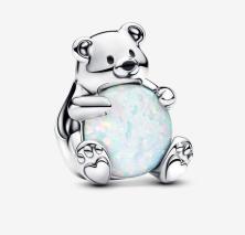 Şirag de mărgele Pandora Polar Bear 793589C01