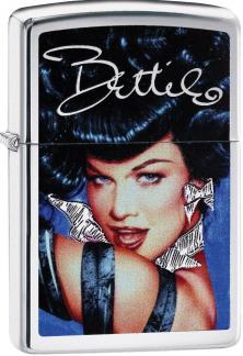 Brichetă Zippo Bettie Page Olivia De Berardinis 29584