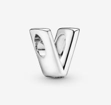 Şirag de mărgele Letter V Alphabet Charm 797476