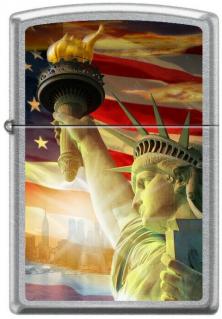 Brichetă Zippo Statue of Liberty Sunrise 0669