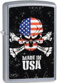 Brichetă Zippo Made in USA Skull 1358