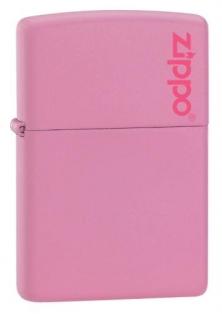Brichetă Zippo Pink Matte W/Logo 238ZL