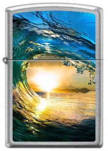 Brichetă Zippo Ocean Wave At Sunset 6107