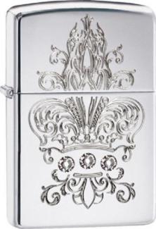 Brichetă Zippo Crown Fleur De Lis 28805