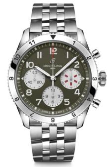 Ceas Breitling Classic AVI Chronograph 42 Curtiss Warhawk A233802A1L1A1