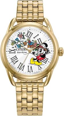 Ceas Citizen FE7093-57W Eco-Drive Disney Mickey Mouse Flowers