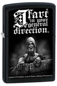 Brichetă Zippo Monty Python - I Fart In Your General 2753