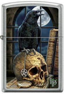 Brichetă Zippo Lisa Parker Raven Skull 9293