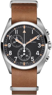 Ceas Hamilton Khaki Aviation Pilot Pioneer Quartz Chronograph H76522531