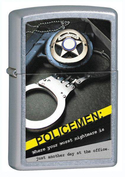 Brichetă Zippo Police Badge 28279