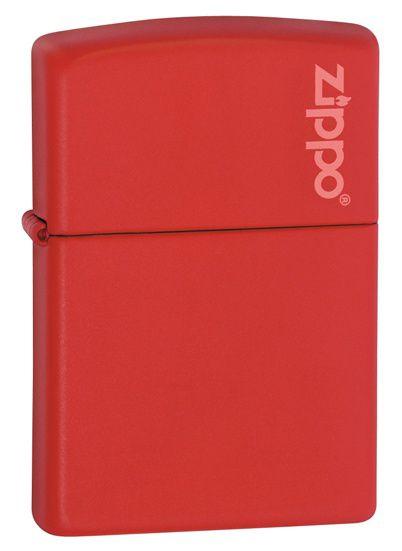 Brichetă Zippo Red Matte Logo Zippo 26096