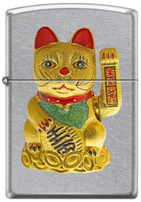 Brichetă Zippo Golden Lucky Cat 0588