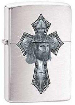 Brichetă Zippo Jesus Cross 0419