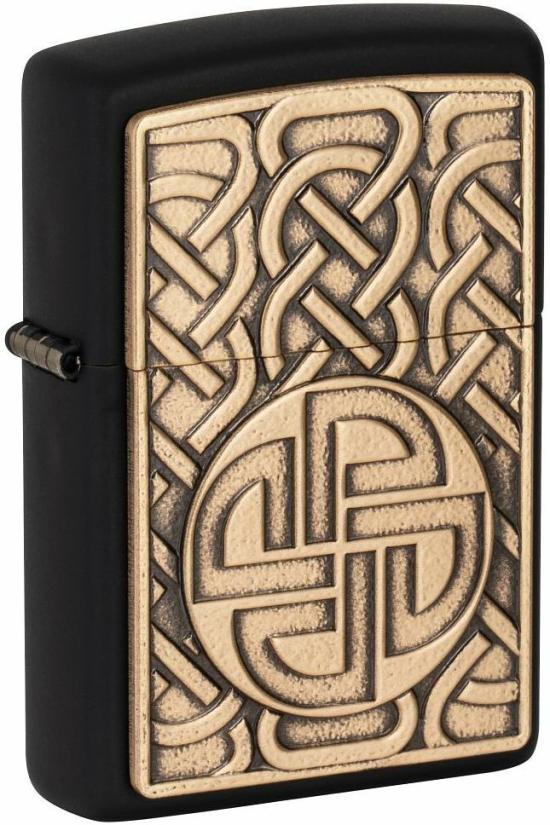 Brichetă Zippo Norse Antique Brass Emblem 49538