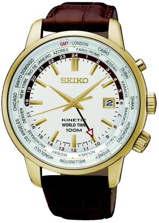 Ceas Seiko SUN070P1 Kinetic Worldtime