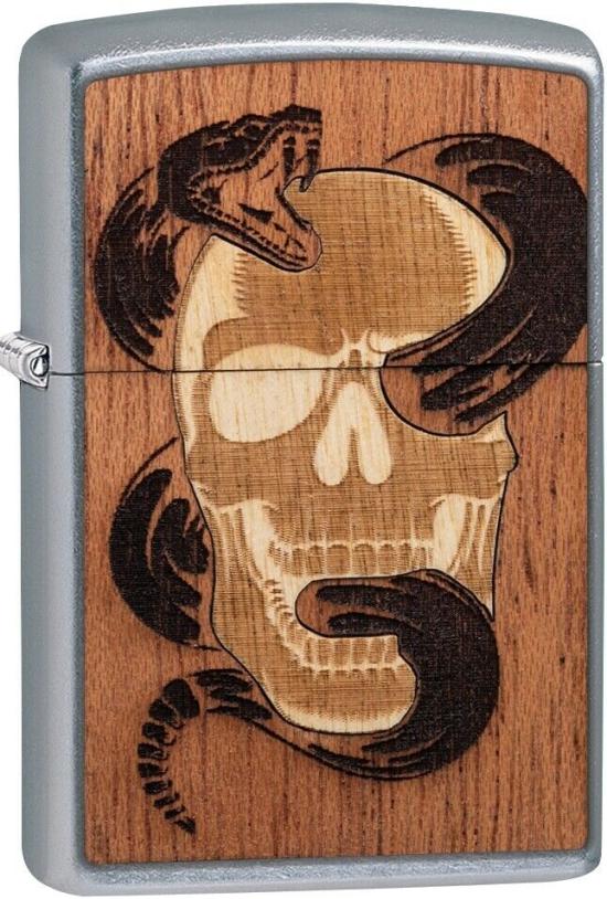 Brichetă Zippo Woodchuck Skull Snake 49042