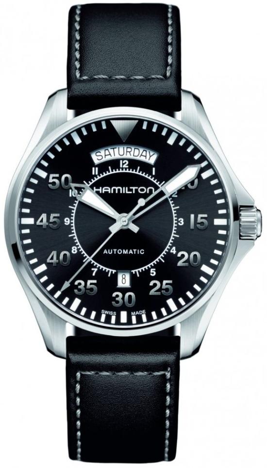 Ceas Hamilton Khaki Pilot Day Date H64615735