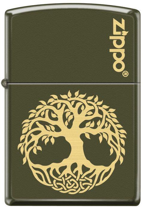 Brichetă Zippo Tree of Life in Laser 1465