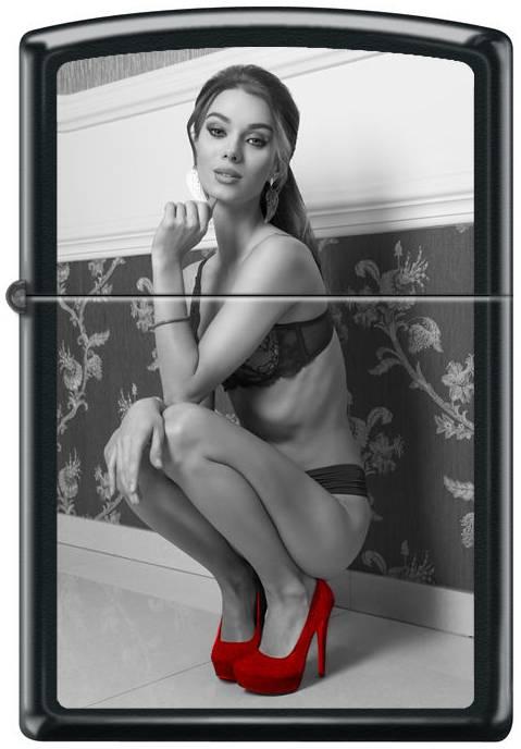 Brichetă Zippo Red Shoe Girl 3653