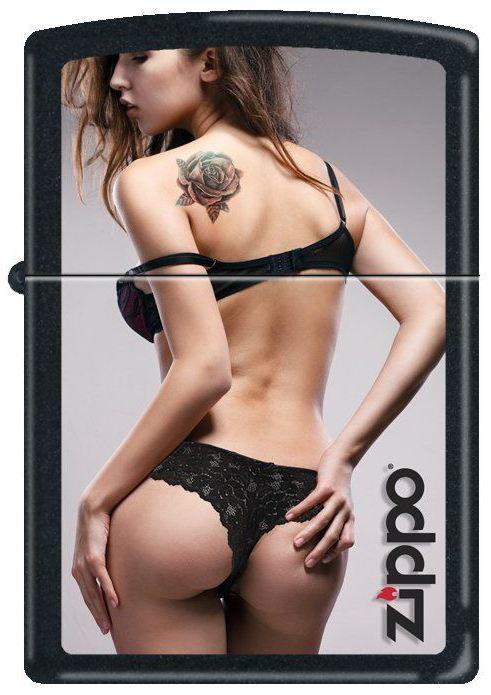 Brichetă Zippo Tattoo Girl Logo 3928