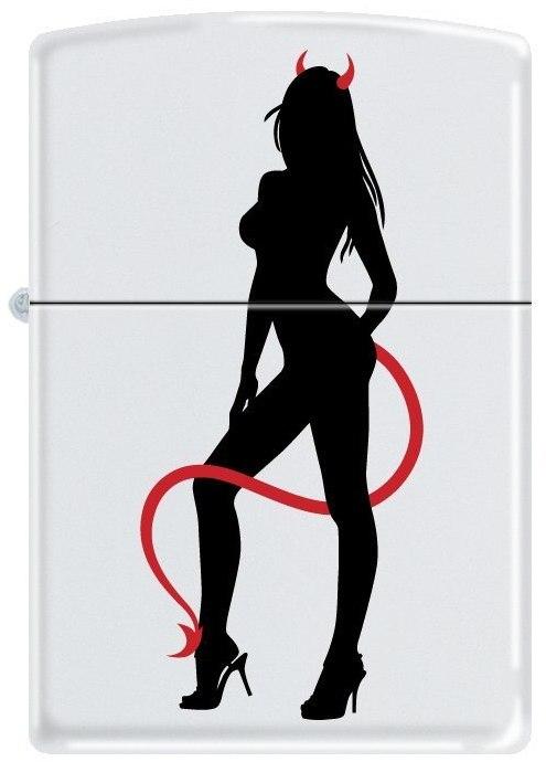 Brichetă Zippo Sexy Girl - Devil Tail 0208