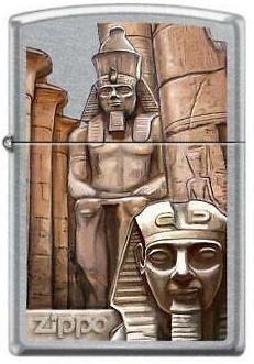 Brichetă Zippo Luxor Temple in Egypt 0342