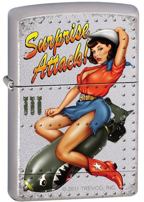 Brichetă Zippo Trevco Surprise Attack Pinup Girl 7291