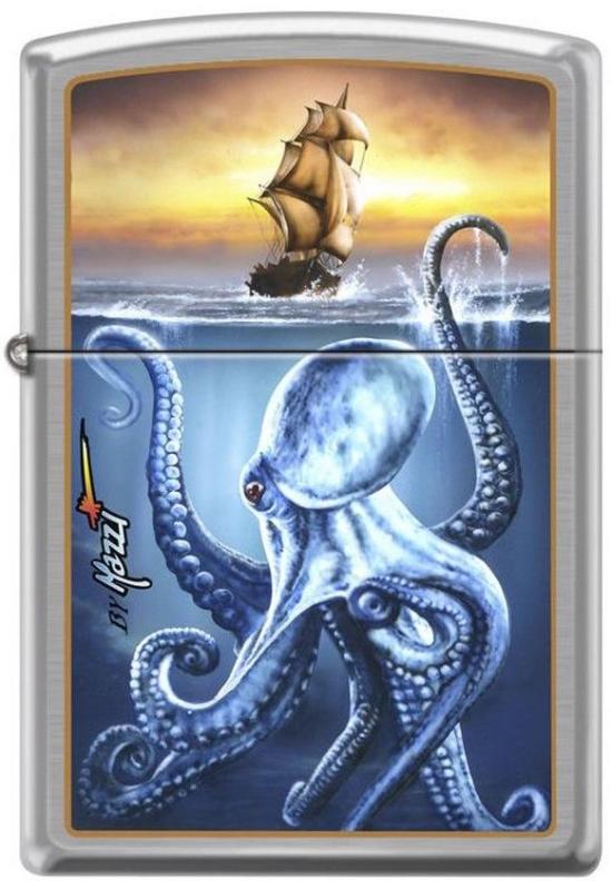 Brichetă Zippo 3536 Mazzi Sea Monster