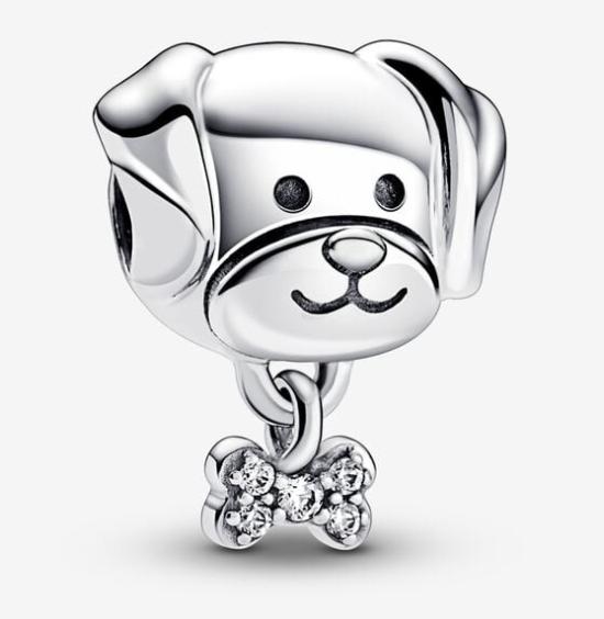 Şirag de mărgele Pandora Pet Dog & Bone 792254C01