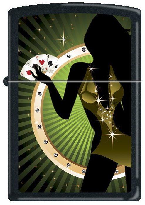 Brichetă Zippo Poker Lady 9804