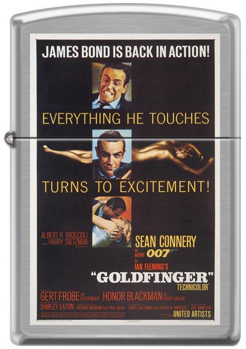 Brichetă Zippo 6271 James Bond Goldfinger