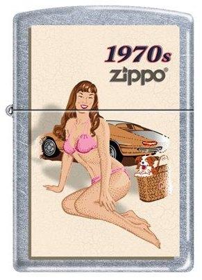 Brichetă Zippo 1970 Pin-Up Girl 7774