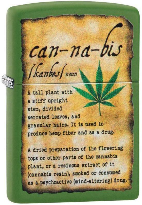 Brichetă Zippo Cannabis 49119
