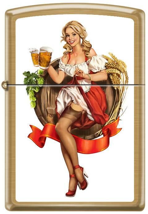 Brichetă Zippo Oktoberfest Pinup 1382