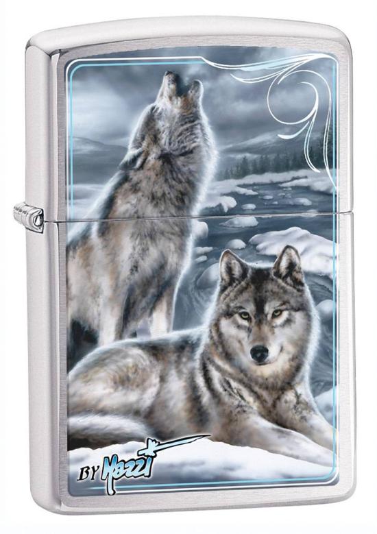 Brichetă Zippo Mazzi - Winter Wolves 21576