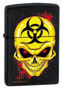 Brichetă Zippo Trevco - Biohazard Skull 1728