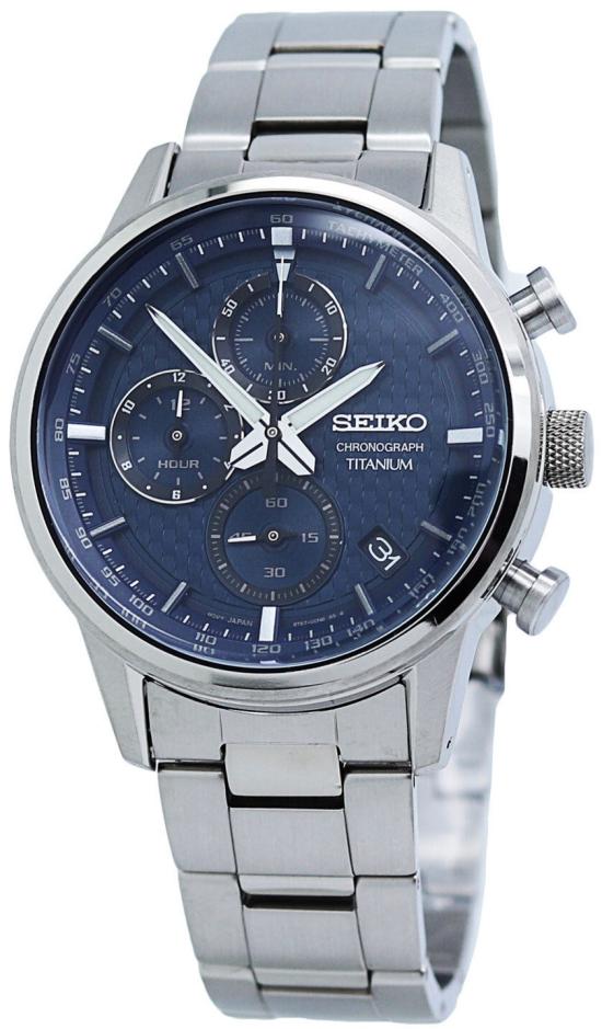 Ceas Seiko SSB387P1 Titanium Chronograph