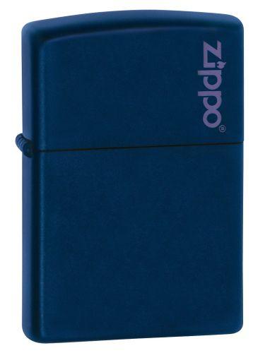 Brichetă Zippo Navy Blue Matte Logo Zippo 239ZL